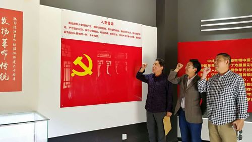 黨員重溫了莊嚴的入黨誓詞.jpg